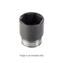 27mm x 1/2in Drive 6 Point Socket  Dual Action