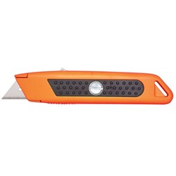 Auto-Retracting Knife with Thumlock