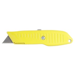 Ultra Grip Retractable Yellow Knife Bulk with 3 Blades