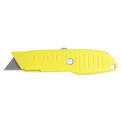 Ultra Grip Yellow Thumb-Lock Retractable Knife | Bulk
