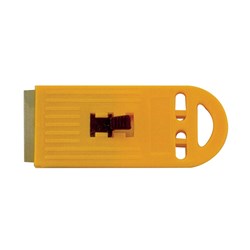 Yellow Plastic Scraper