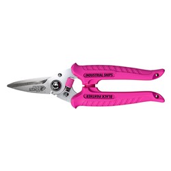 185mm Sterling Pink Black Panther Industrial Snips
