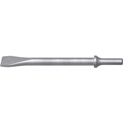 20 x 450mm 12mm Round Shank Flat Chisel