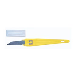 Yellow Throwaway Knife