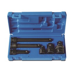 6 Piece 1/2" Drive Impact Adaptor & Extension Set - Carton (x10)