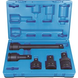 5 Piece 3/4 Drive Accessory Set Adapter & Extensions Set