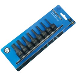 8 Piece 3/8 Drive Hex Driver Metric Set