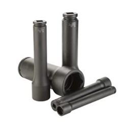 3/4" x 1/2" Drive 12-Point Imperial Impact Tube Socket - 250mm