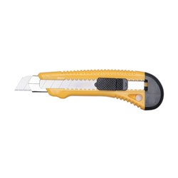 Yellow Plastic Cutter with Metal Insert