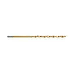 11/64in (4.37mm) Long Series Drill Bit - Gold Series (OAL 146mm) Bulk 10 Pack