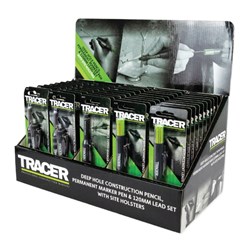 TRACER Counter Display Merchandiser with 10x Markers 20x Pencils & 20x Leads