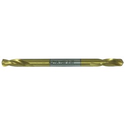 No.11 Gauge (4.85mm) Double Ended Panel Drill Bit Carded 2pk - Gold Series