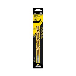 12.5mm Reduced Shank Drill Bit Carded - Gold Series