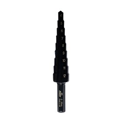 ThunderMax Step Drill Straight Flute 4-12mm Metric Carded