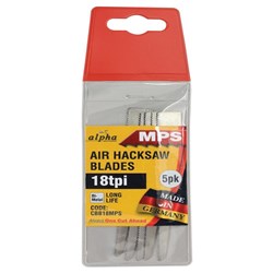 18tpi Air Hacksaw Blades - MPS (x5)