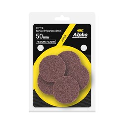 Surface Prep Disc R Type 50mm Medium / Maroon Carded (Pk 5)