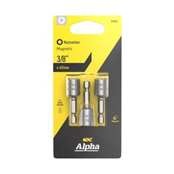 Nutsetter 3/8in x 42mm Magnetic Carded | 3 Pack