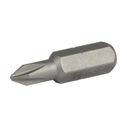 PH1 x 25mm Phillips Insert Bit Card of 2