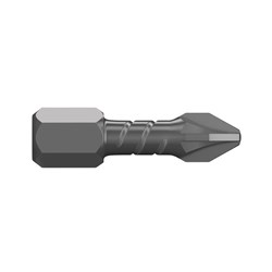 Pozi PZ2 x 25mm Insert Bit Thunderzone Card of 2