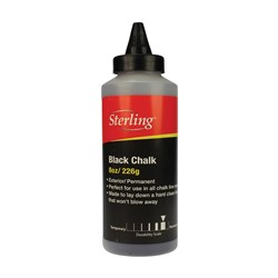 Sterling Chalk Refill: Black 226g