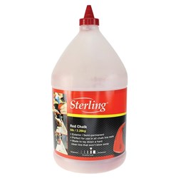 Sterling Chalk Refill: Red 2.26kg (5lbs)