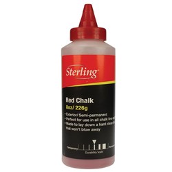 Sterling Chalk Refill: Red 226g