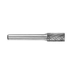 3/8in Cylindrical Carbide Burr Carded