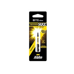 ThunderMax TX10 x 50mm Impact Power Bit Carded