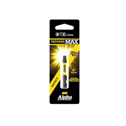 ThunderMax TX30 x 50mm Impact Power Bit Carded