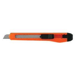 Orange 9mm Plastic Cutter - Carded
