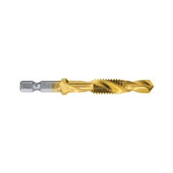 UNC 8G x 32 HSS Combination Drill & Tap | TiN Coated