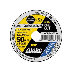 XTRA Cutting Disc 50 x 1.0mm | Bulk (sold in multiples of 100)