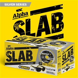 Alpha x Bolle SLAB | 125x1.0mm Silver Series Cutting Disc x100 | Bonus Bolle Safety Glasses - Black