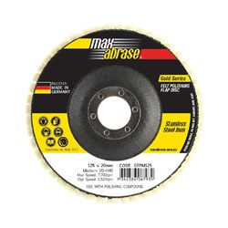 Felt Polishing Flap Disc 125mm Medium D5-H40 Bulk