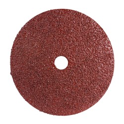 Resin Fibre Disc 178mm A60 Grit AlOx Bulk