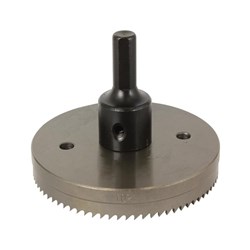 102mm HSS Hole Cutter Complete with Arbor