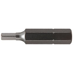 Hex 2.5mm x 25mm Insert Driver Bit