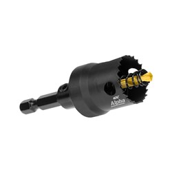 22mm Fine Tooth Cordless Holesaw with Arbor