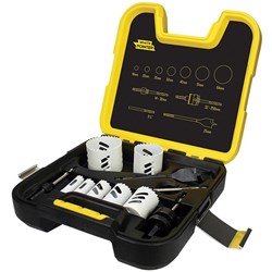 Electricians 11 Piece: White Pointer Holesaw Kit