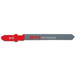 Jig Saw Blade HSS Thin Metal, 75mm, 21tpi, Euro shank (x5)