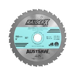 Austsaw RaiderX Metal Blade 150mm x 20 x 32T