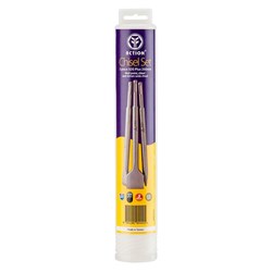 3 Piece SDS Plus Chisel Set - Inner Carton (x10)