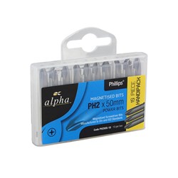 PH1 x 50mm Power Bits - Handipack (x10)