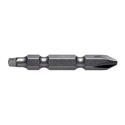 PH2/SQ2 x 50mm Phillips/Square Double Ended Bit
