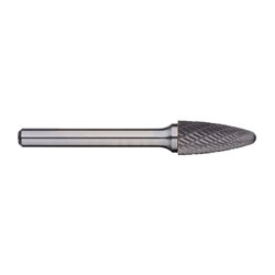 1/4in Tree Radius Nose Carbide Burr