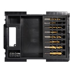 VersaDrive 9 Piece Starter Kit  | 8 Piece Drill and Tap Set with HD Adaptor
