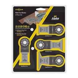 Starlock 4 Piece Multi-Tool Blade Set