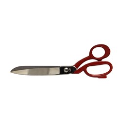 12in Steel Tailoring Shears Smooth Blades Black Handles