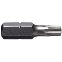 Torx TX15 x 25mm Tamper Proof Insert Bit