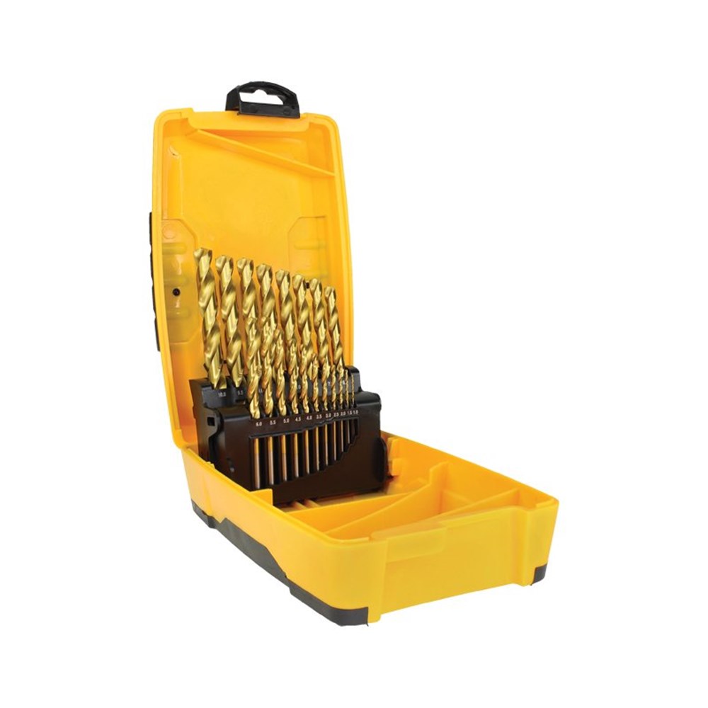 19pce Metric Alpha Tuffbox Drill Set 1.0 10.0mm Sheffield Group